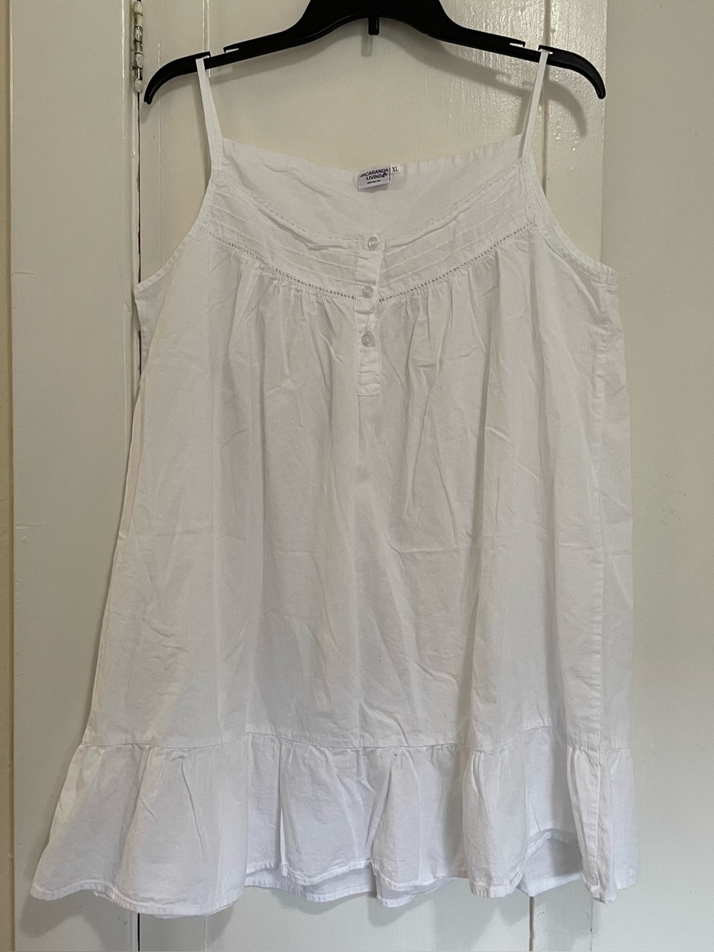 Jacaranda Living white short nightgown xl
